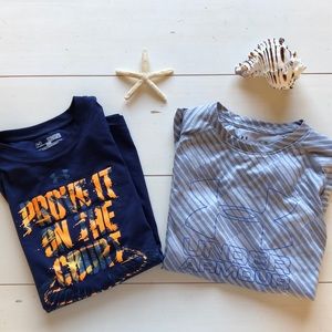 NWOT! Bundle of 2 Under Armour Boys Dry Fit Tees